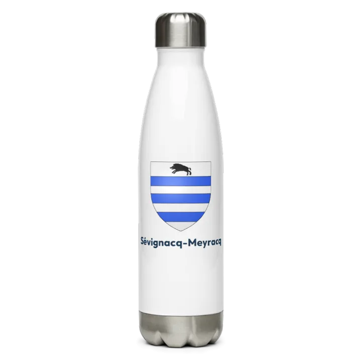 Gourde inox blason de Sévignacq-Meyracq