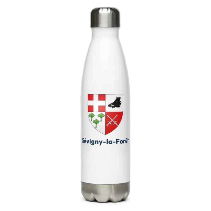 Gourde inox blason de Sévigny-la-Forêt