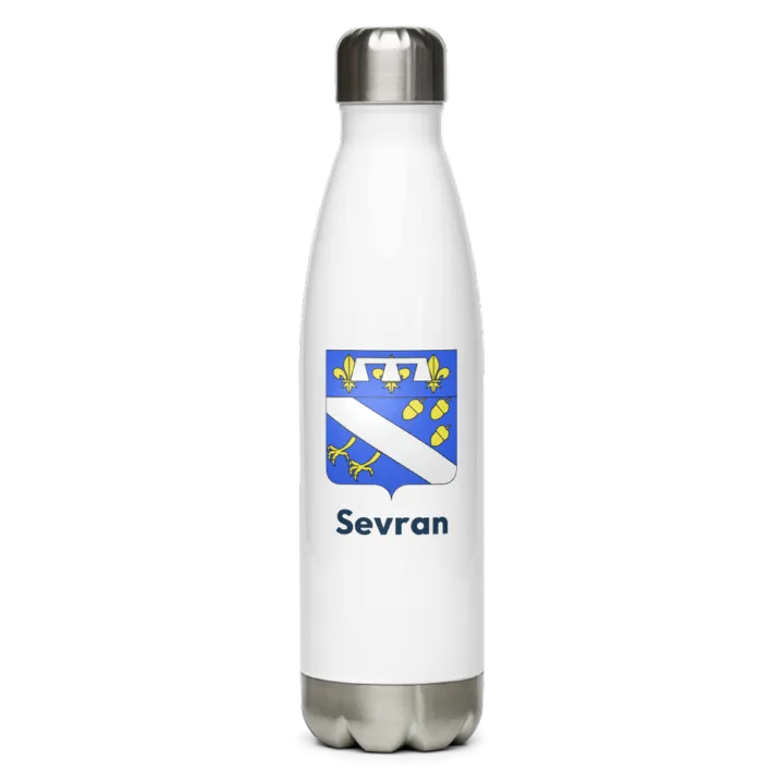 Gourde inox blason de Sevran