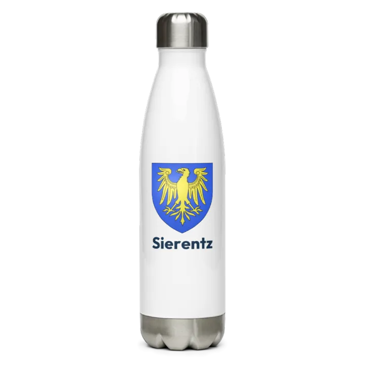Gourde inox blason de Sierentz