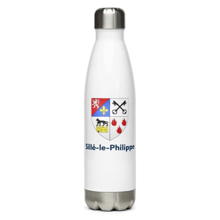 Gourde inox blason de Sillé-le-Philippe