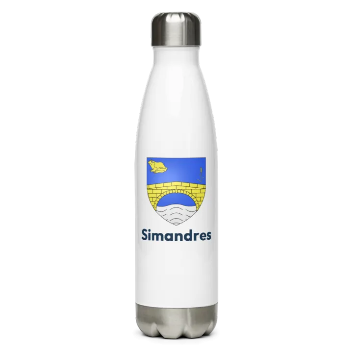 Gourde inox blason de Simandres