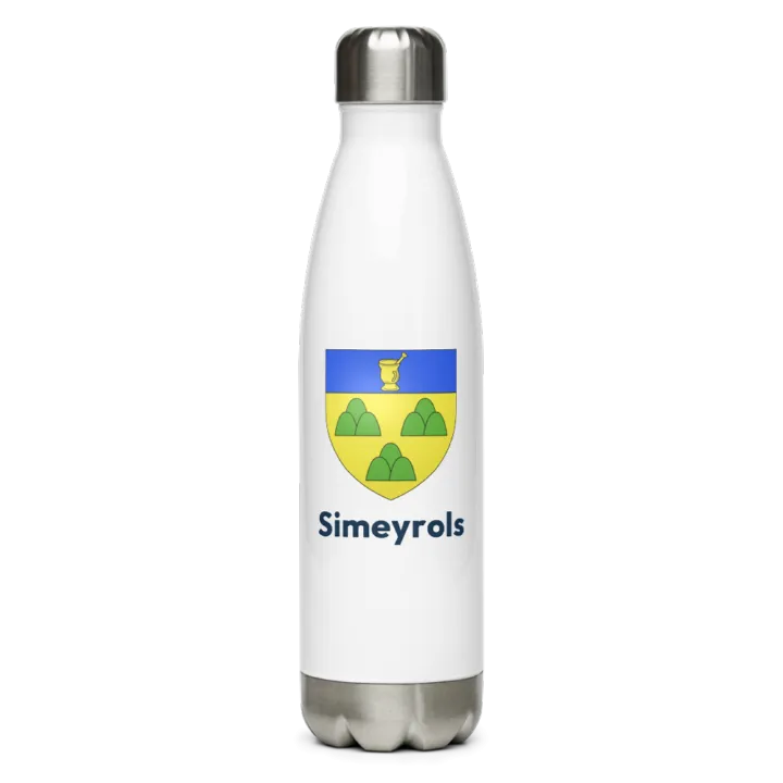 Gourde inox blason de Simeyrols