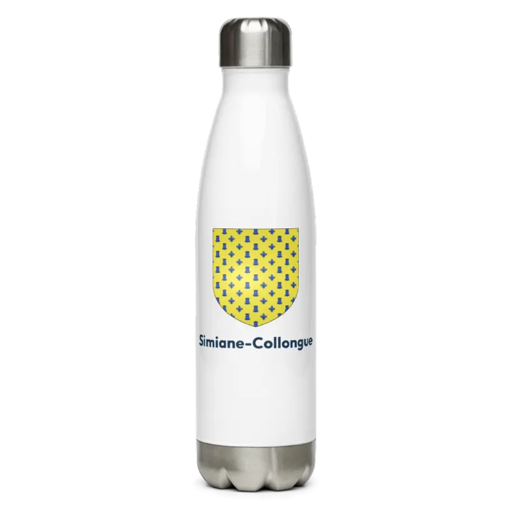Gourde inox blason de Simiane-Collongue