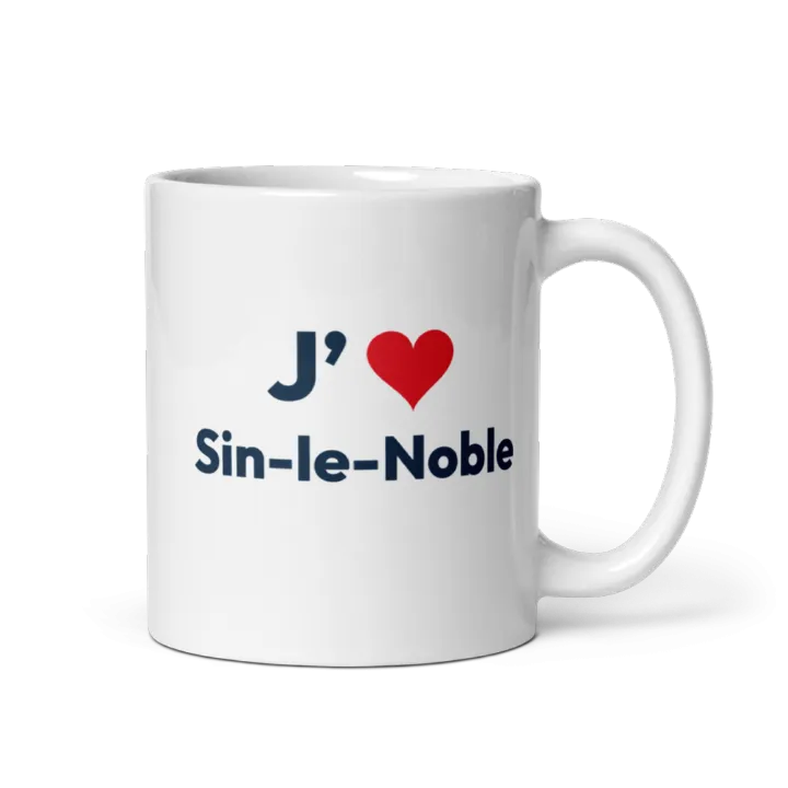 Mug « J’❤ Sin-le-Noble »