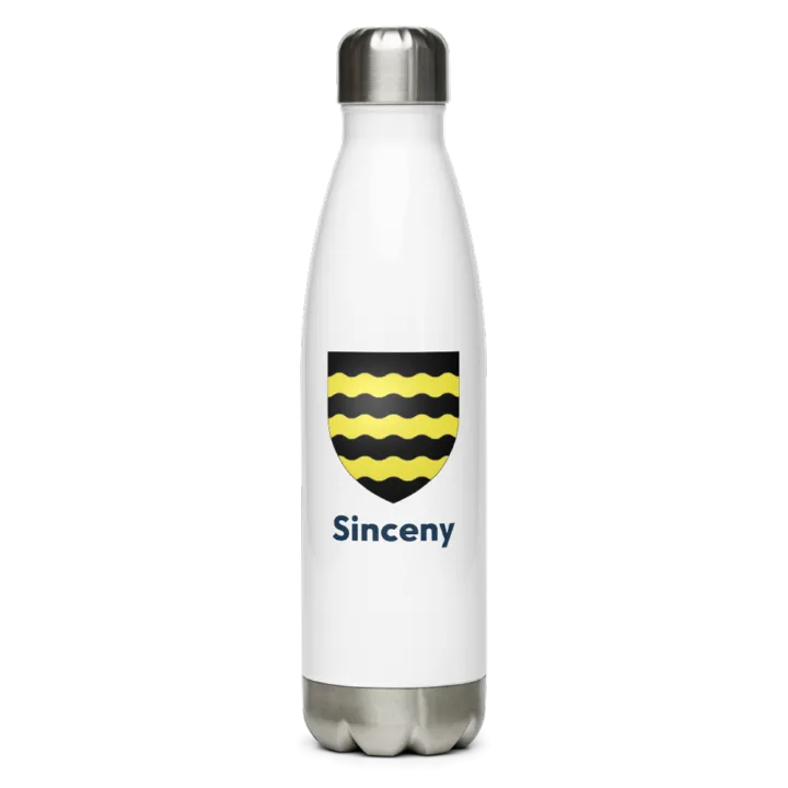 Gourde inox blason de Sinceny