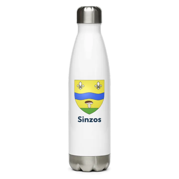 Gourde inox blason de Sinzos