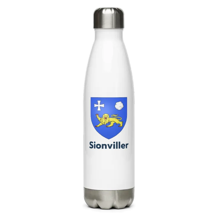 Gourde inox — blason de Sionviller