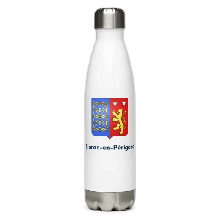 Gourde inox blason de Siorac-en-Périgord
