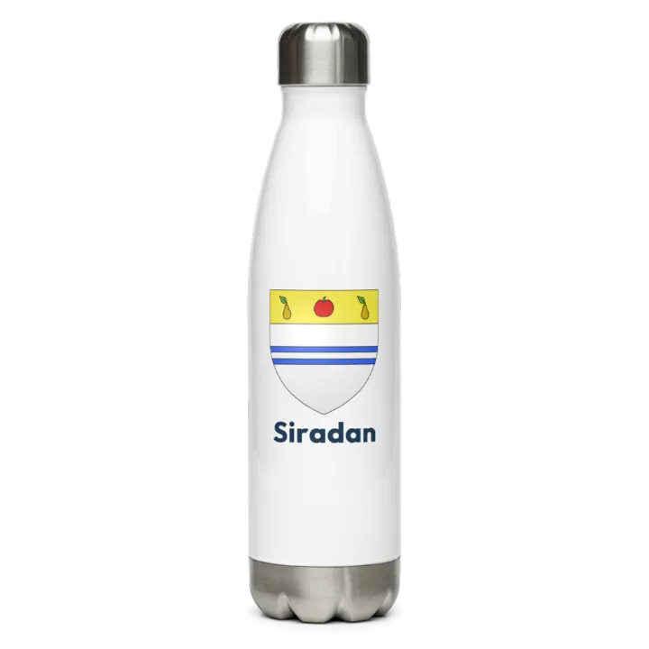 Gourde inox blason de Siradan