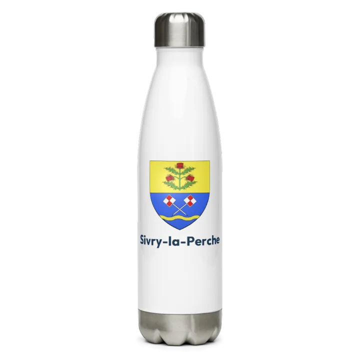 Gourde inox blason de Sivry-la-Perche