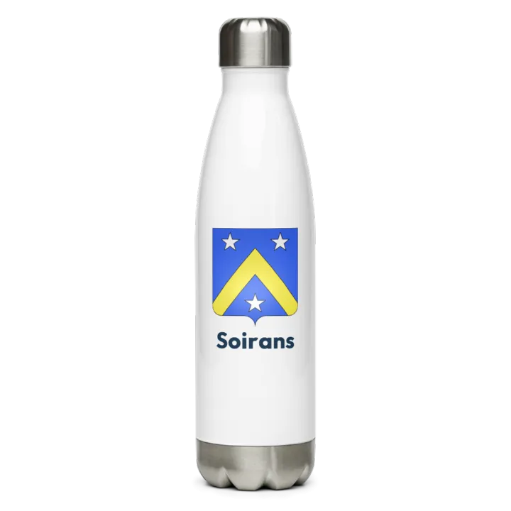 Gourde inox blason de Soirans