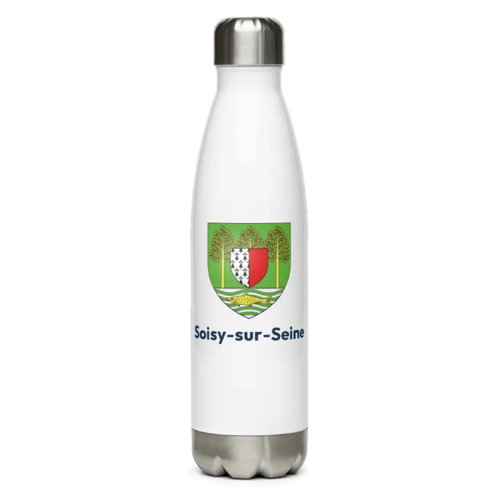 Gourde inox — blason de Soisy-sur-Seine
