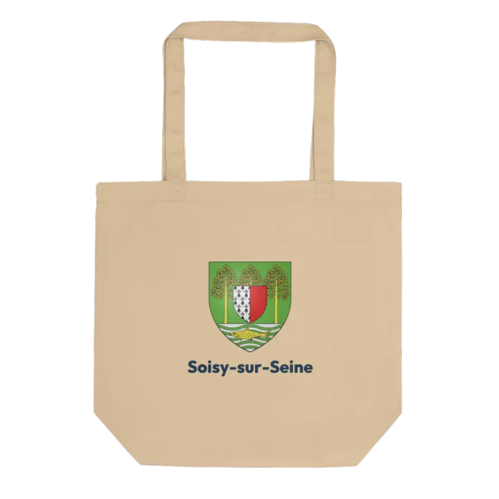 Tote bag coton bio — blason de Soisy-sur-Seine