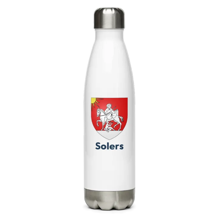 Gourde inox blason de Solers