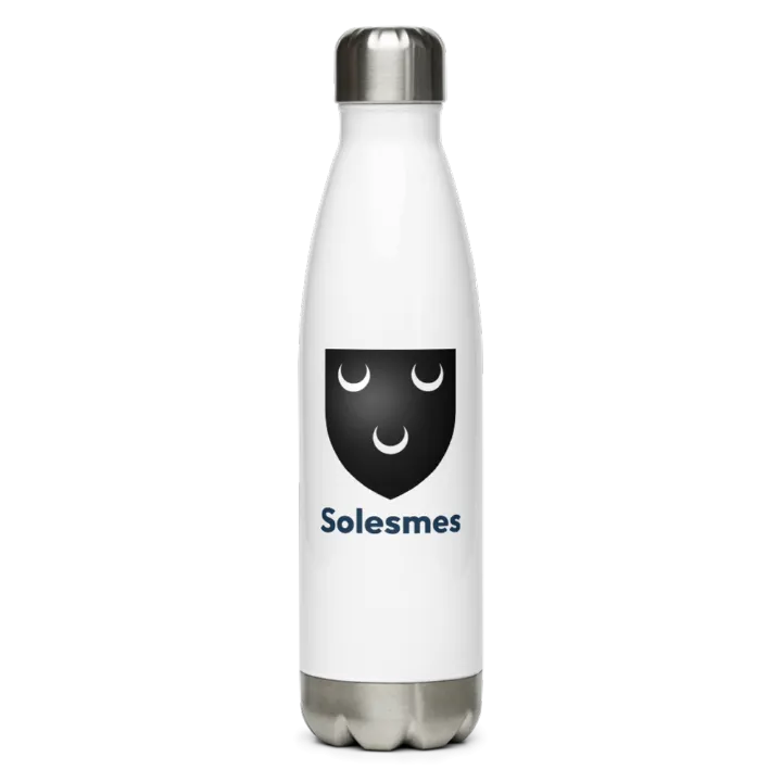 Gourde inox blason de Solesmes