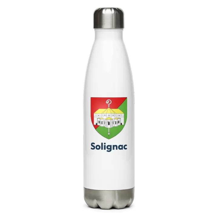 Gourde inox blason de Solignac