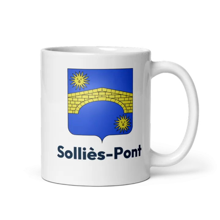 Mug blason de Solliès-Pont