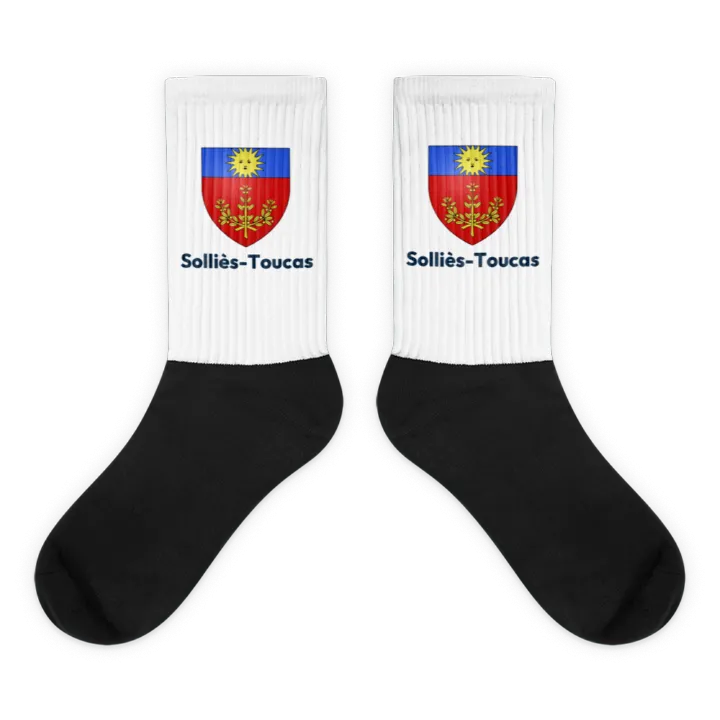 Chaussettes — blason de Solliès-Toucas