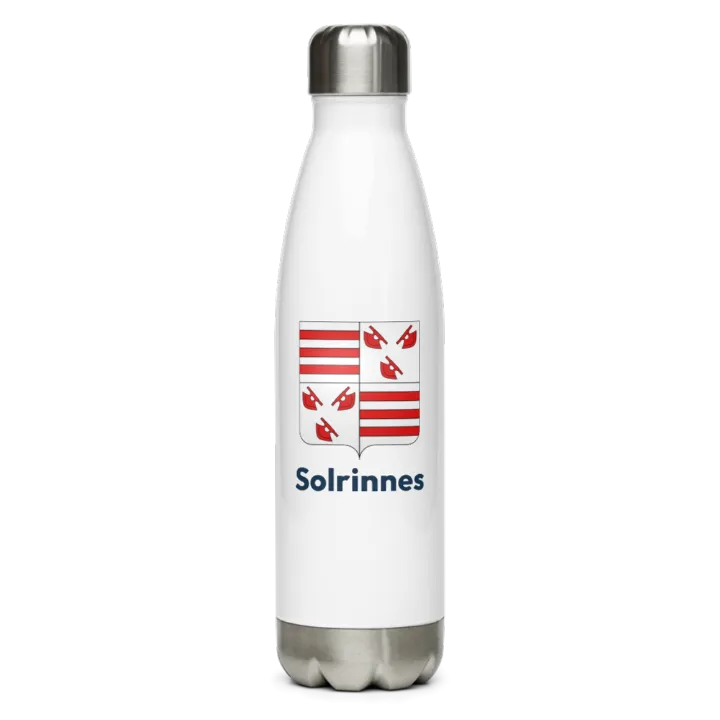 Gourde inox blason de Solrinnes