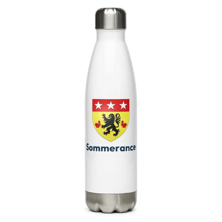 Gourde inox blason de Sommerance