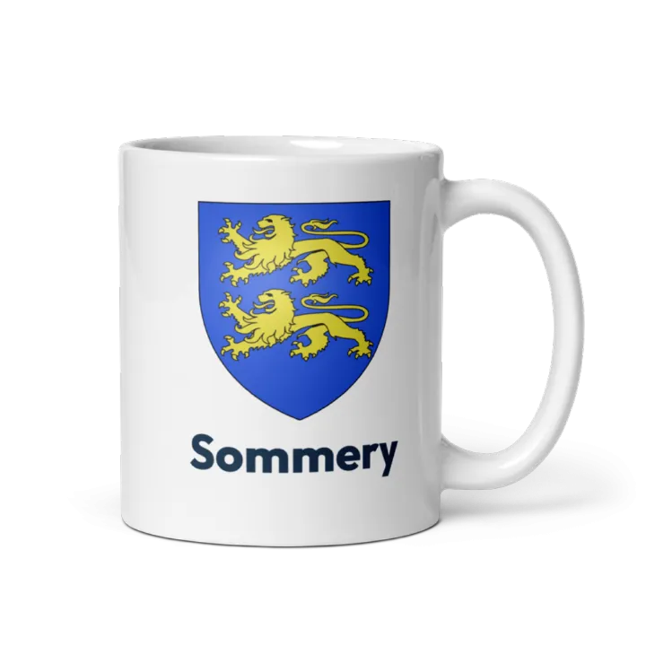 Mug blason de Sommery