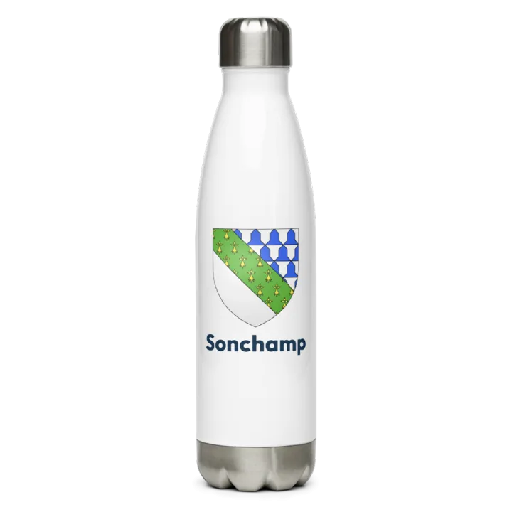 Gourde inox blason de Sonchamp