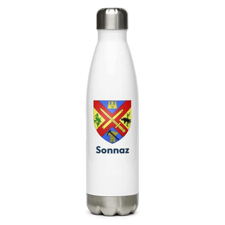 Gourde inox blason de Sonnaz