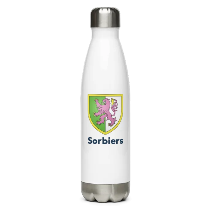 Gourde inox blason de Sorbiers