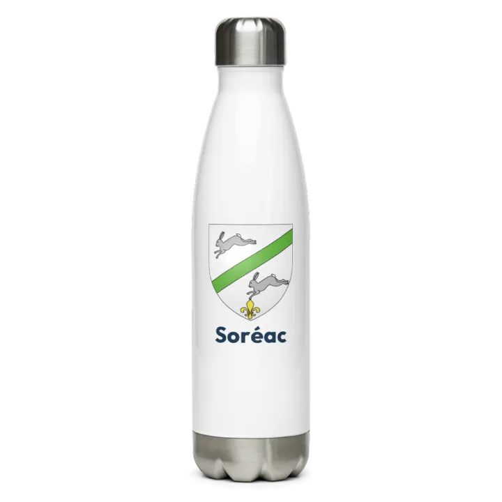 Gourde inox blason de Soréac