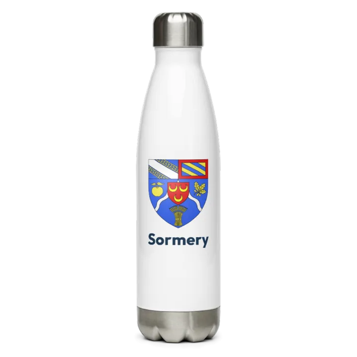 Gourde inox blason de Sormery
