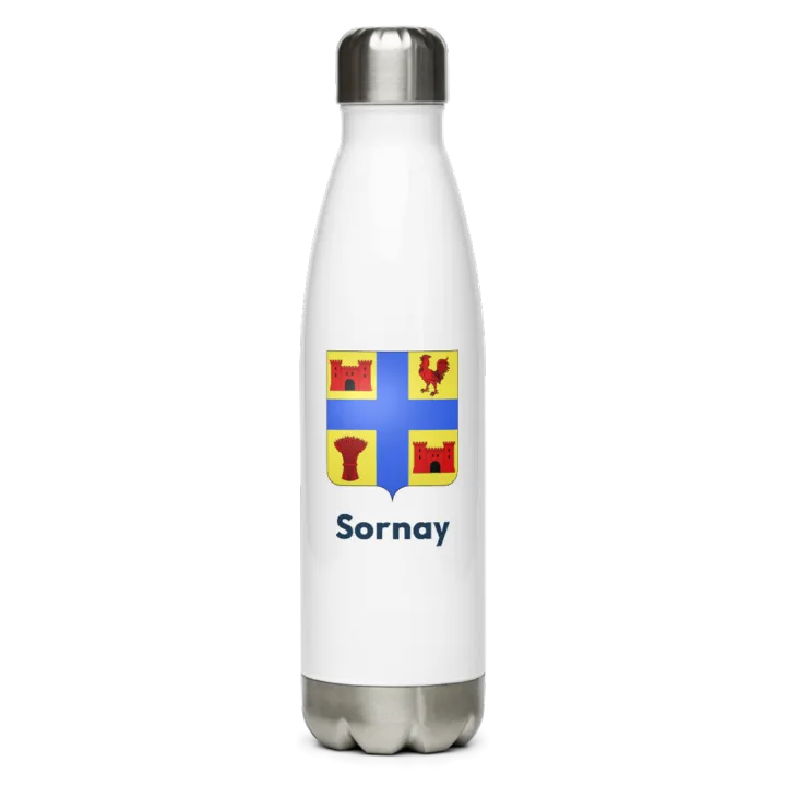 Gourde inox blason de Sornay