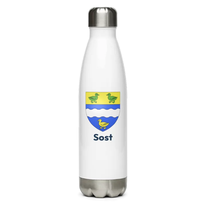 Gourde inox blason de Sost