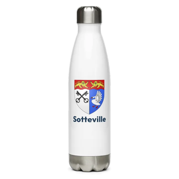 Gourde inox blason de Sotteville