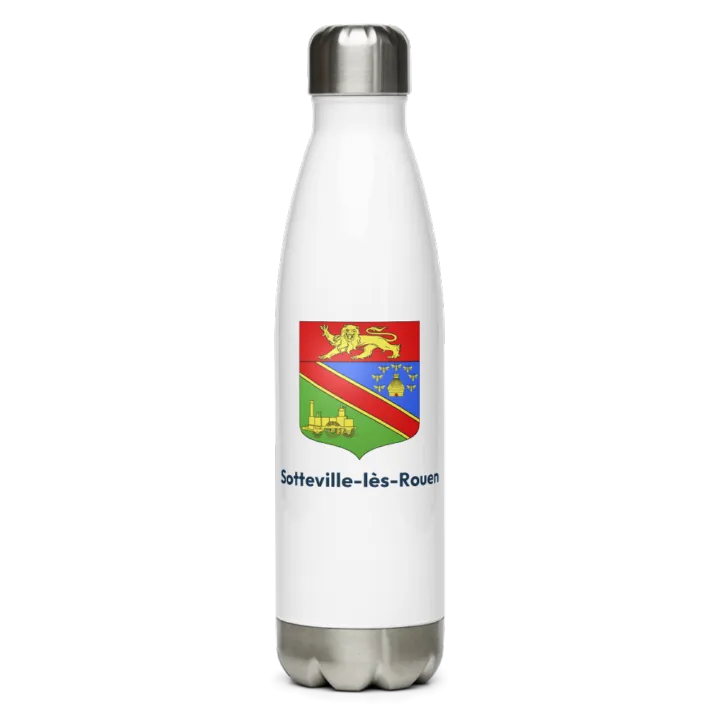 Gourde inox blason de Sotteville-lès-Rouen