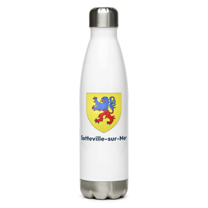 Gourde inox blason de Sotteville-sur-Mer
