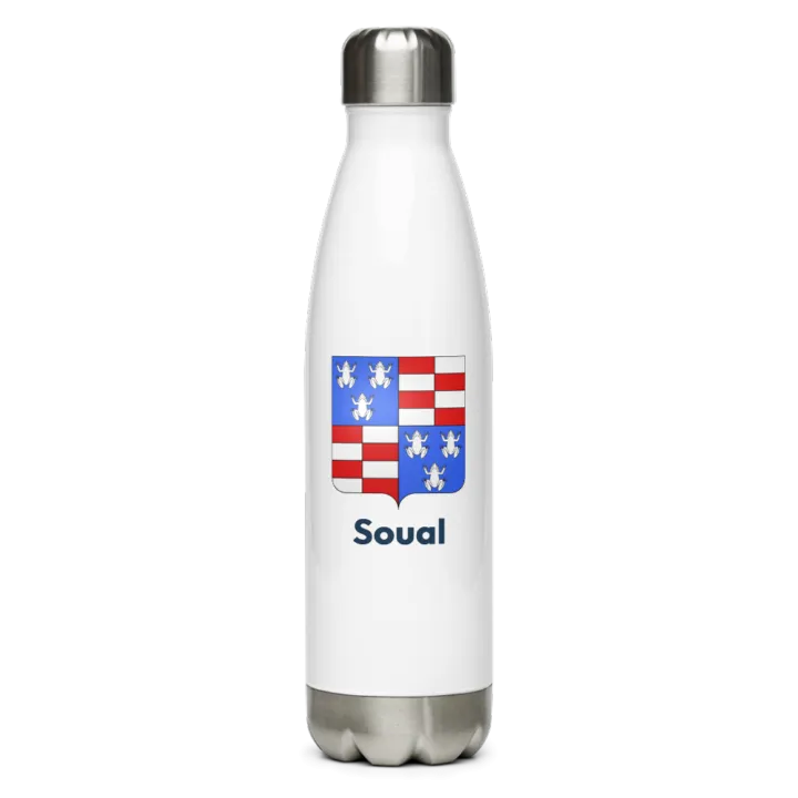 Gourde inox blason de Soual