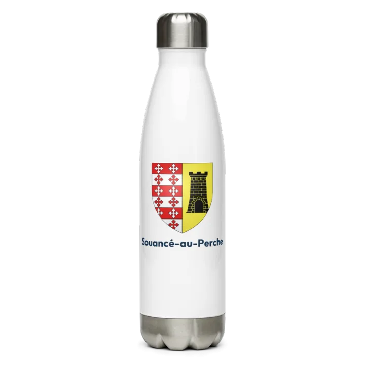 Gourde inox blason de Souancé-au-Perche