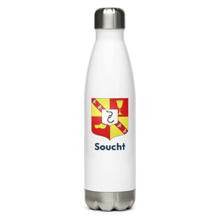Gourde inox blason de Soucht