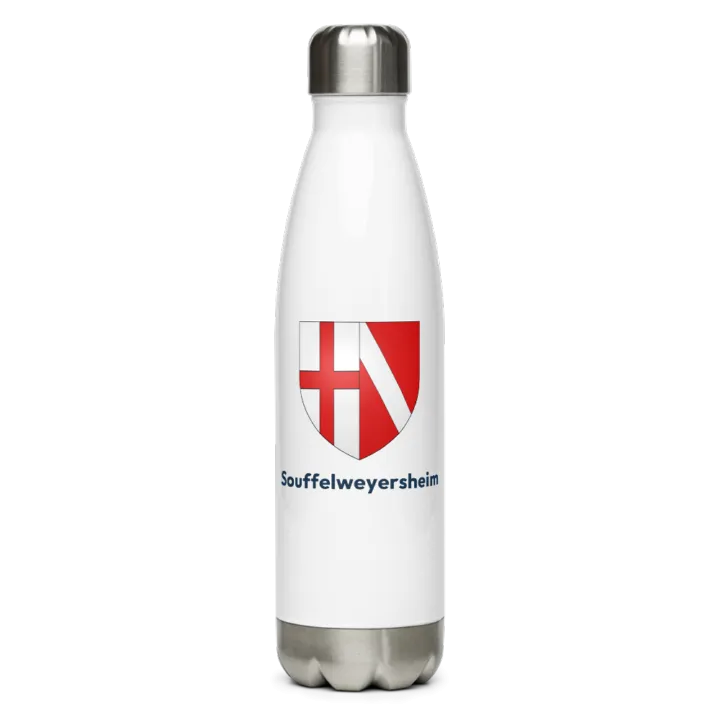 Gourde inox blason de Souffelweyersheim