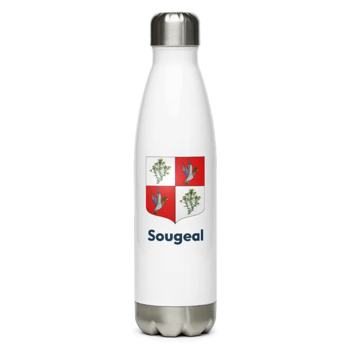 Gourde inox blason de Sougeal