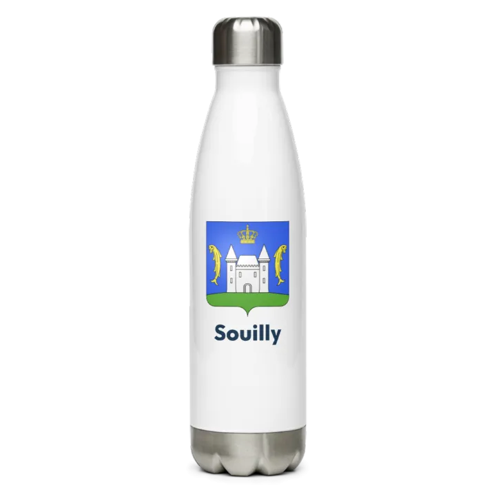 Gourde inox blason de Souilly