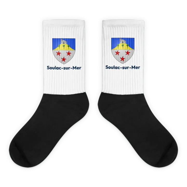 Chaussettes — blason de Soulac-sur-Mer