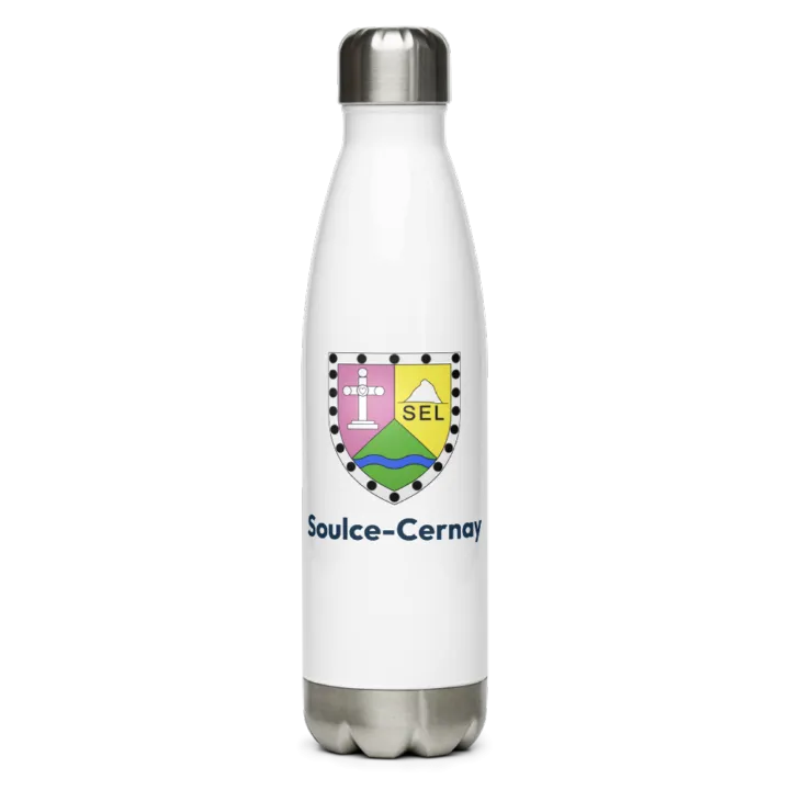Gourde inox blason de Soulce-Cernay