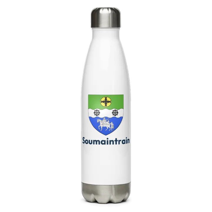 Gourde inox blason de Soumaintrain