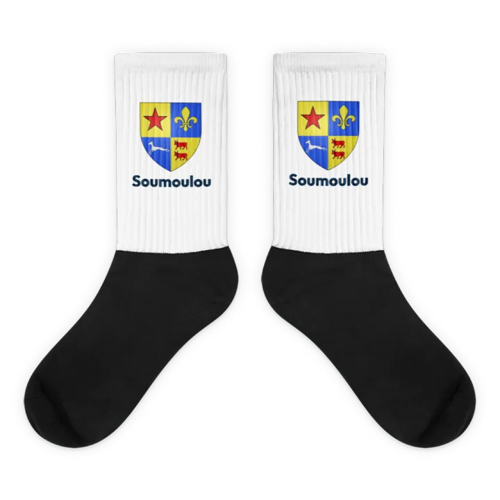 Chaussettes — blason de Soumoulou
