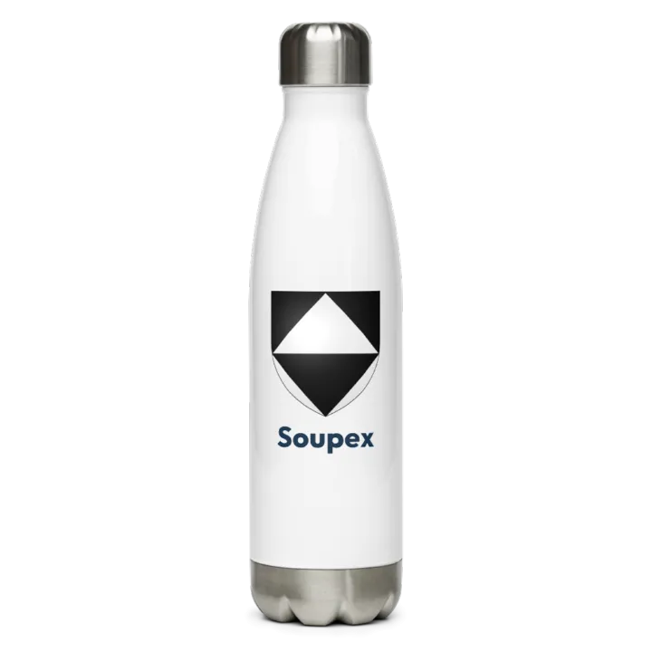 Gourde inox blason de Soupex