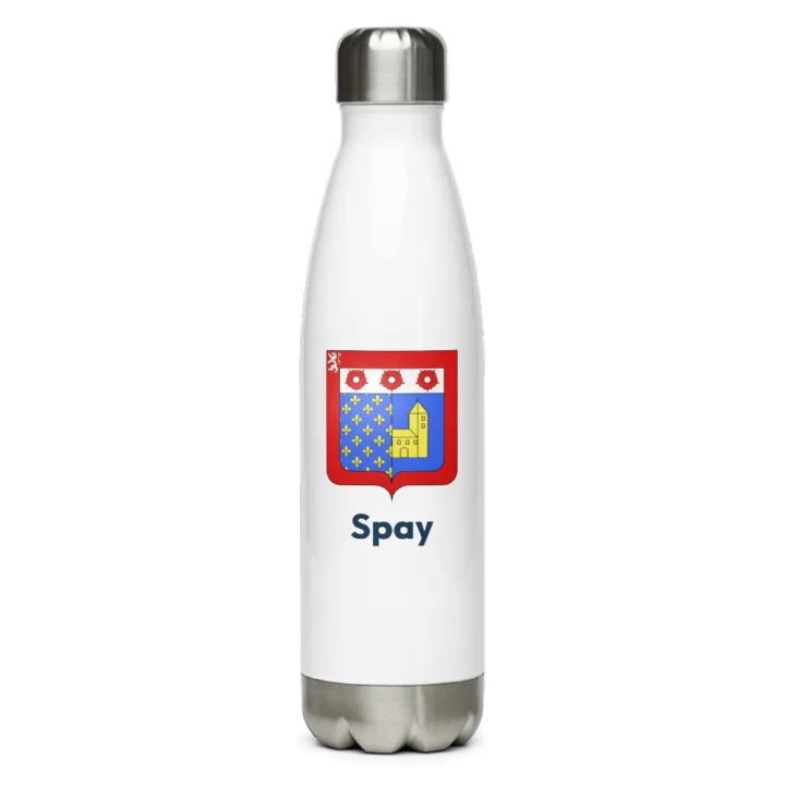 Gourde inox blason de Spay