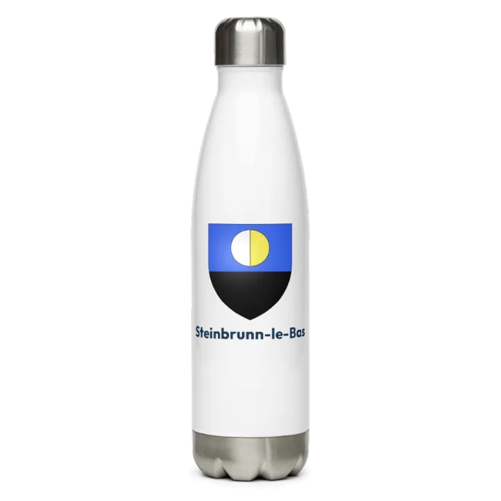 Gourde inox blason de Steinbrunn-le-Bas