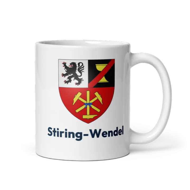 Mug blason de Stiring-Wendel